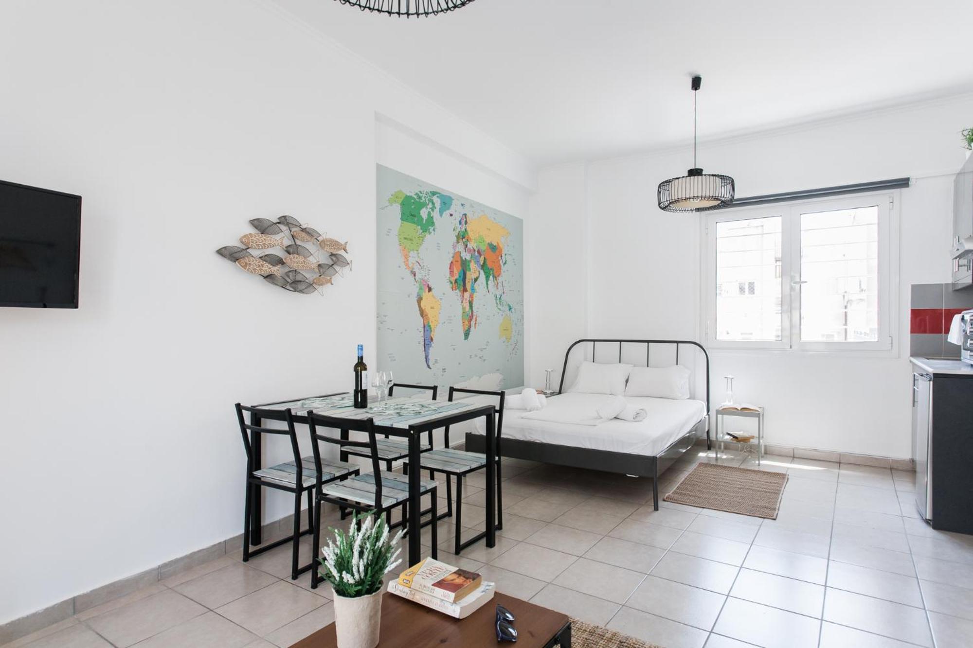 Aegean Style, City Center Studio Next To Acropolis Athen Exterior foto